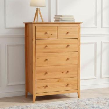 Imagem de Cômoda 6 Gavetas em Madeira Maciça Nest - Artemobili