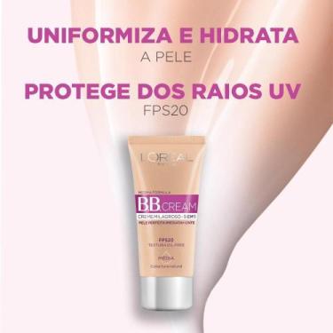 Imagem de Base BB Cream LOréal Paris Dermo Expertise Cor Escura FPS 20 - 30ml - 