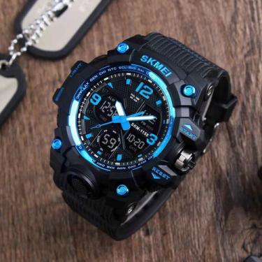 Imagem de Relógio masculino skmei 1155b á prova d'água esporte digital, Camuflad