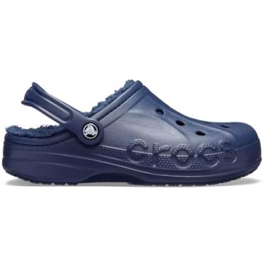 Imagem de Sandália crocs baya lined clog navy/navy - 37