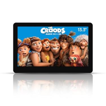 Imagem de 13,3 Polegadas Android Car Headrest Video Player Tv Com 4K Car Monitor Multifuncional Tablet Ips Touch Screen 4K Tablets, Hdmi Out/In Bluetooth Fm