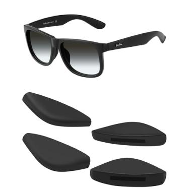 Imagem de Mryok Peças de nariz de reposição para óculos de sol Ray-Ban RB4165 54 mm - Preto