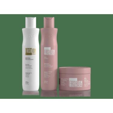 Imagem de Combo Escova Progressiva Fashion Gold Baby 300g