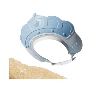 Imagem de Touca De Banho Ajustável Para Bebês, Protetor De Ouvido Infantil, Escu