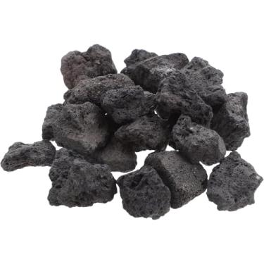Imagem de UKCOCO Aquário Lava Rock: Pedras Decorativas de Rochas Vulcânicas Naturais para Paisagismo de Tanques de Peixes e Plantas em Vasos, 200 g