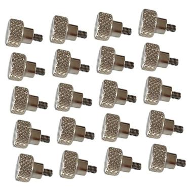 Imagem de Esquirla 20 Parafusos de Ajuste do Calcador para Máquina de Costura - Peças e Acessórios Universais em aço Inoxidável para Reparos em Quilting, 3.5 Mm