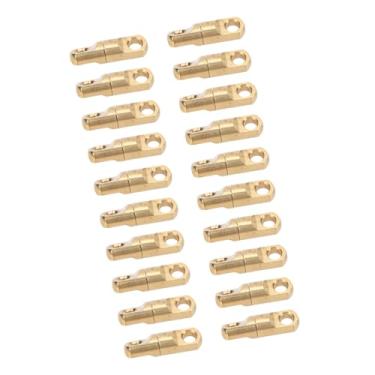 Imagem de Dioche Conector Giratório de 20 Peças Conector Giratório de Olho de Latão de 8 Mm para Chaveiro de Corda Acessórios de Telefone Hardware de Latão Galvanizado Antiferrugem
