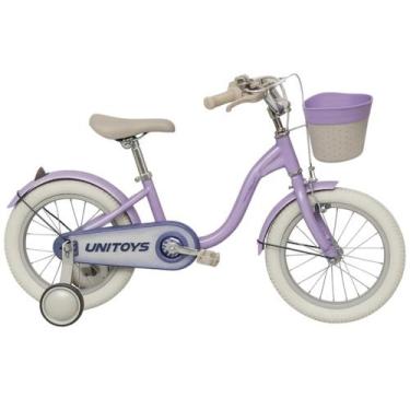 Imagem de Bicicleta Infantil Aro 16 C/ Cesto E Rodinhas 3281 Unitoys
