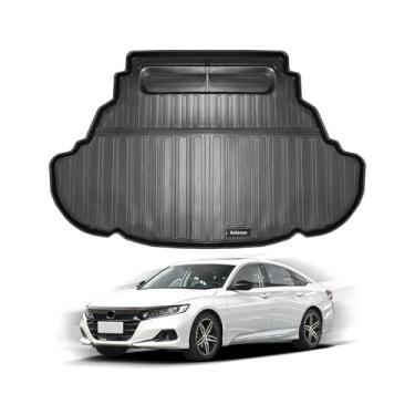Imagem de Antsvnn Adequado para Toyota Camry 2012-2017 Tapetes de carga de porta-malas, protetor de forro traseiro TPE para todos os climas para Toyota Camry Accessories 2012 2013 2014 2015 2016 2017, preto (12