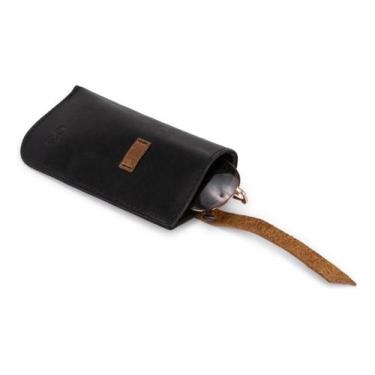 Imagem de Porta Óculos/case/estojo Rústico Couro 100% Legítimo - Ello Griff, Pre