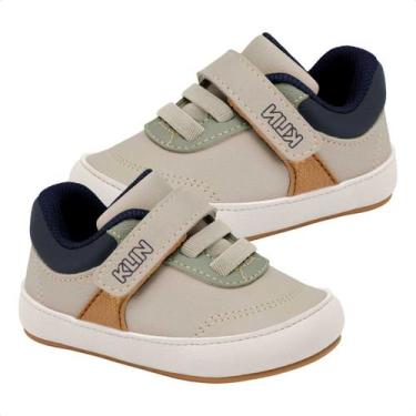 Imagem de Tênis Baby Klin Algodão Doce Calce fácil Confortável Prático -, Linho,