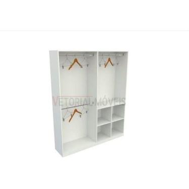 Imagem de Armário Colmeia E Cabideiro Duplo M3 Organizador, Loja Mdp - VETORIAL 
