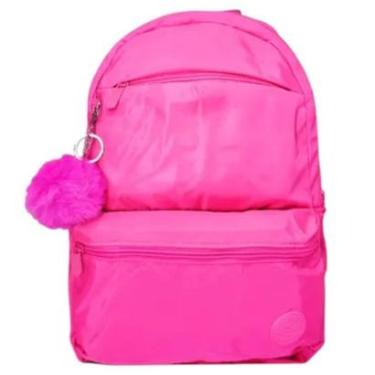 Imagem de Mochila Infantil Stylus Wincy Colorido Com Pompom Meninas-Unissex