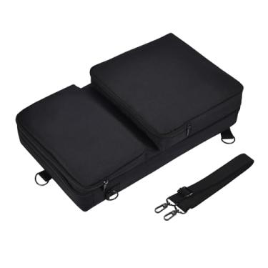 Imagem de Estojo de Transporte para Controlador DJ Multifuncional com Cinto Ombro DDJ-400 Gig-Bag Poliéster Bolsa Protetora Antichoque Resistente a Arranhões Capacidade Grande Design Zíper Prático