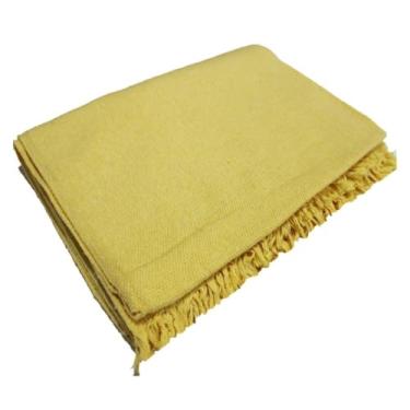 Imagem de Manta Para Sofá Luxo Gigante 2,10x1,20 Tipo Capa De Sofá Protetora(Amarelo)