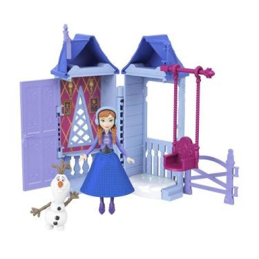 Imagem de Boneca disney frozen mini vila arendelle jfg24