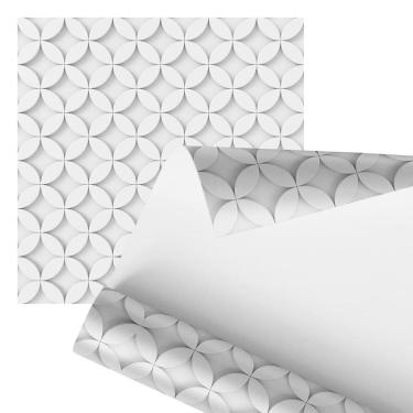 Imagem de Papel De Parede Adesivo Azulejo Arabescos Geométrico 2,80M