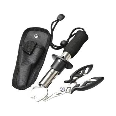 Imagem de Alicate De Pesca Em Aço Inoxidável, Pegador De Peixe, Removedor De Esc