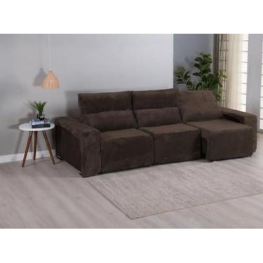 Imagem de Capa Protetora de Sofá Retrátil Reclinavel 3 Lugares em Manta Luxo - A