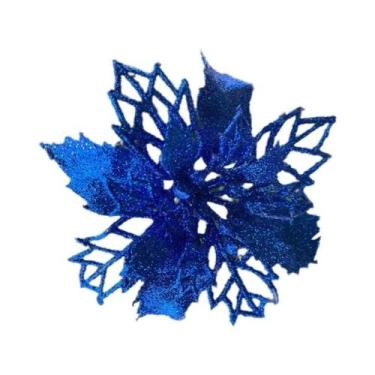 Imagem de Flores Artificiais De Natal De 9CM, 510 Peças, Decoração Para Árvore D