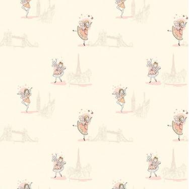 Imagem de Papel de Parede All Kids Fadas H2911802 - Rolo: 10m x 0,53m