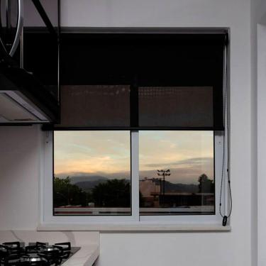 Imagem de Persiana Rolo Screen 3% Preto - 1,10m X 1,30m