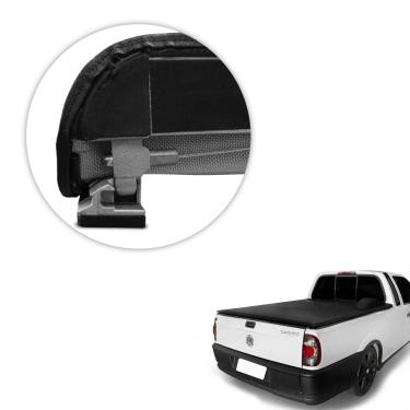 Imagem de Capota Maritima Saveiro 1998 a 2009 Sem Grade Com Estepe Trek Aluminio Force