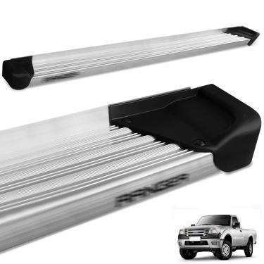 Imagem de Estribo Lateral Ranger CS 1998 a 2012 Aluminio Natural A3