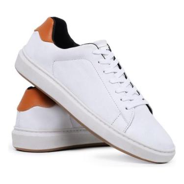 Imagem de Sapatenis Masculino Sapato Em Couro Moda Esporte Fino Leve - An Boots,