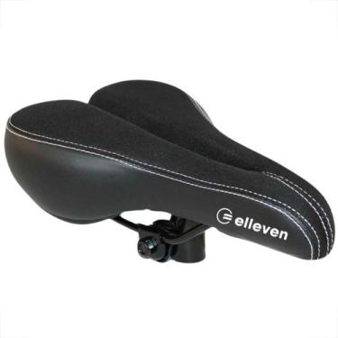 Imagem de Selim city vazado lycra preto elleven 4478