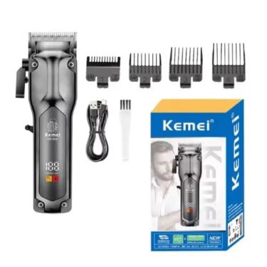 Imagem de Máquina De Cortar Cabelo Profissional Kemei