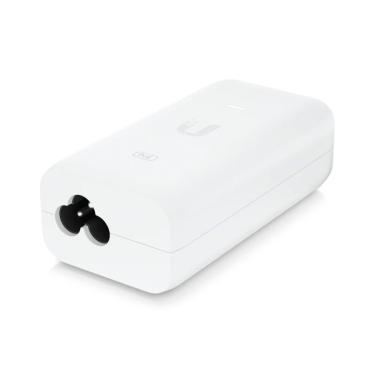 Imagem de Fonte Injetor PoE Ubiquiti U-POE-AF-BR - Gigabit - Energia e Dados através do cabo Ethernet - Branco-Unissex