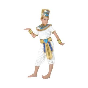 Imagem de Fantasia Infantil Do Antigo Egito, Faraó Cleópatra, Príncipe E Princes