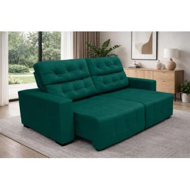 Imagem de Sofá Retrátil e Reclinável Siena 2.00m Super Pillow - Sofisticato, Ver