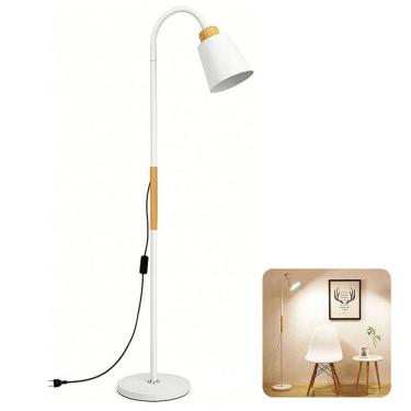 Imagem de Luminaria de Chao Abajur Articulado Estencivel Leitura Estudo Escritorio Sala Quarto Leitura Estudo Elegante Sofisticada