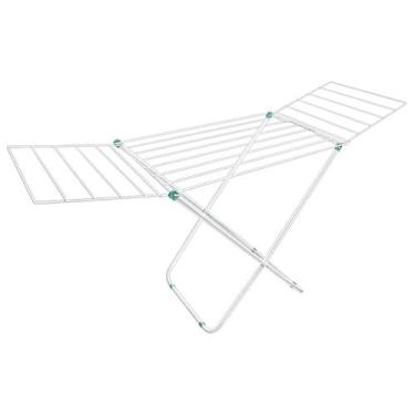 Imagem de Varal De Chão Napoles Com Abas Cor Branco 101052 Secalux