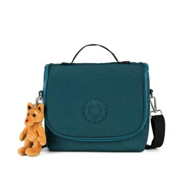 Imagem de Lancheira Bolsa termica Com Alça de ombro removível - Ika, Azul
