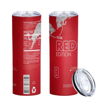 Imagem de Copo Térmico De Aço Inoxidável De 20oz Para Bebidas Energéticas Coconu