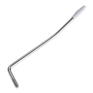 Imagem de Alavanca Guitarra Padrão 6mm Ponteira Tremolo Cor Cromada Prateada Bra