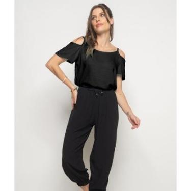Imagem de Blusa Ombro Vazado Viscolinho Salvatore Fashion-Feminino