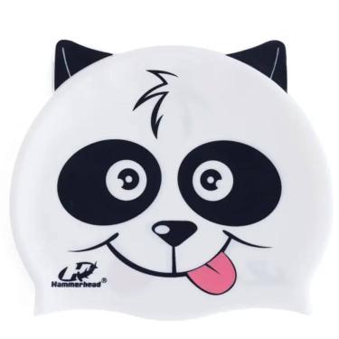 Imagem de Touca Natação Infantil Silicone Animal Kids HammerHead