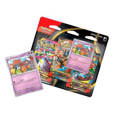 Imagem de Blister Triplo Pokémon Mega Evolução Drifblim - Pokémon
