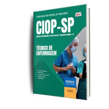 Imagem de Apostila CIOP - Técnico de Enfermagem - Apostilas Opção