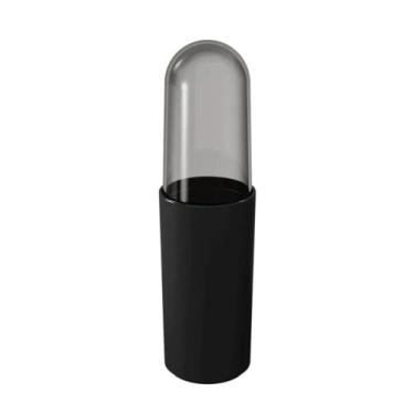 Imagem de Porta Escova de Dentes com Tampa Coza Serene Preta Brinox - 13100/3008