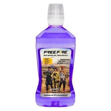 Imagem de ANTISSEPTICO BUCAL ZERO ÁLCOOL MENTA FREE FIRE 500ml