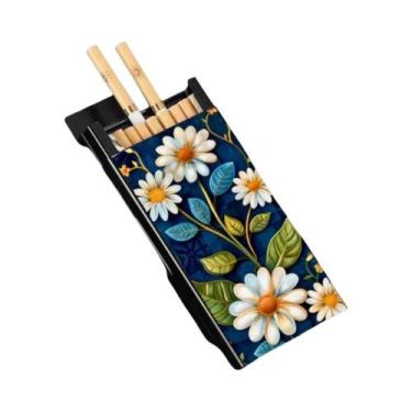 Imagem de Estojo De Cigarros Metálico Colorido E Slim, Anti-Queda E Anti-umidade