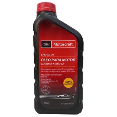Imagem de Óleo Lubrificante do Motor Motorcraft SAE 5W20 100% Sintético 1L