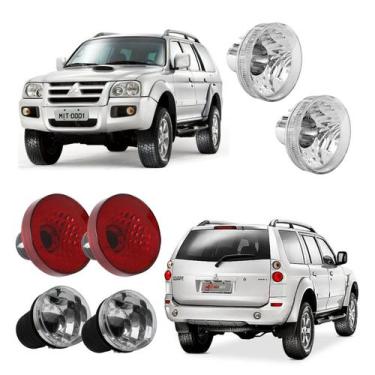Imagem de Kit 6 Lanternas Traseiras Pajero Sport Tr4 2007 08 Até 2010 - IAM