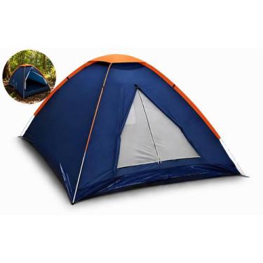 Imagem de Barraca 2 Lugares Camping Impermeável Resistente Fácil Monta Nautika R