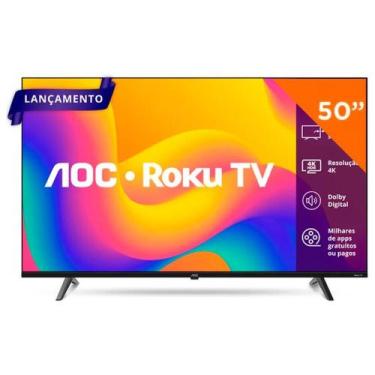 Imagem de Smart TV 50 Polegadas 4K AOC - 50U6125/78G